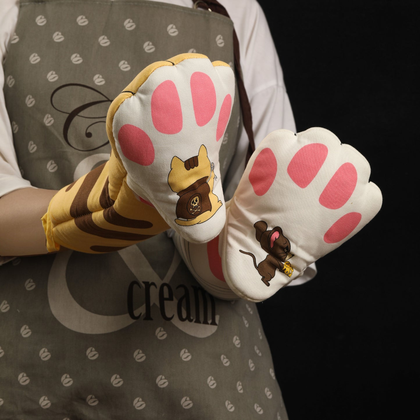 2-Pack Heat-Resistant BBQ Oven Mitts