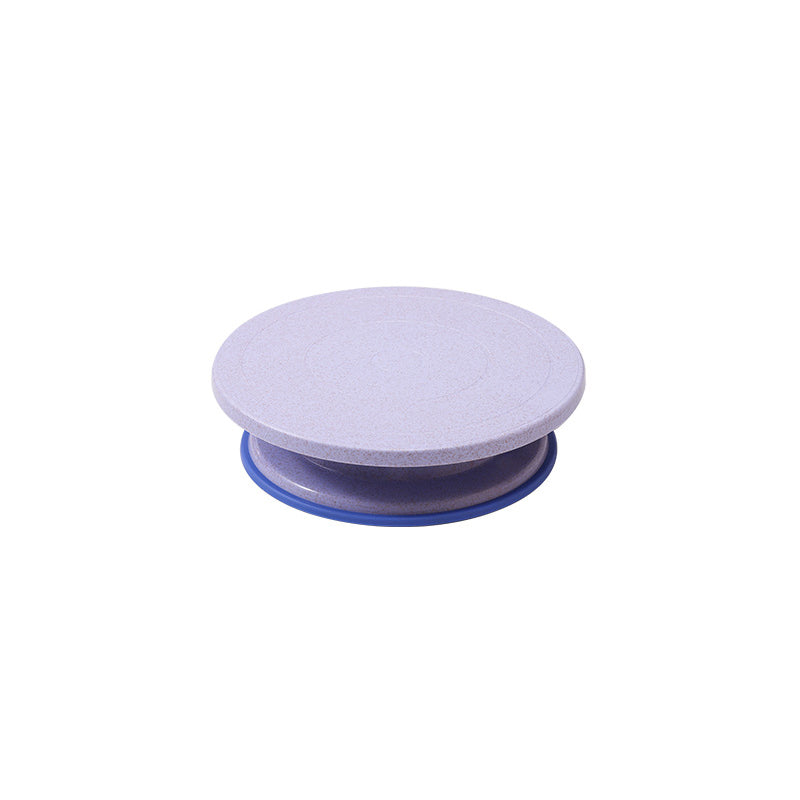 Eco-Friendly Wheat Straw Cake Decorating Revolving Stand