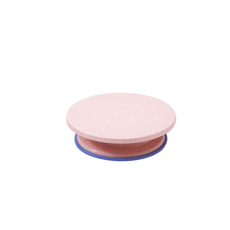Eco-Friendly Wheat Straw Cake Decorating Revolving Stand