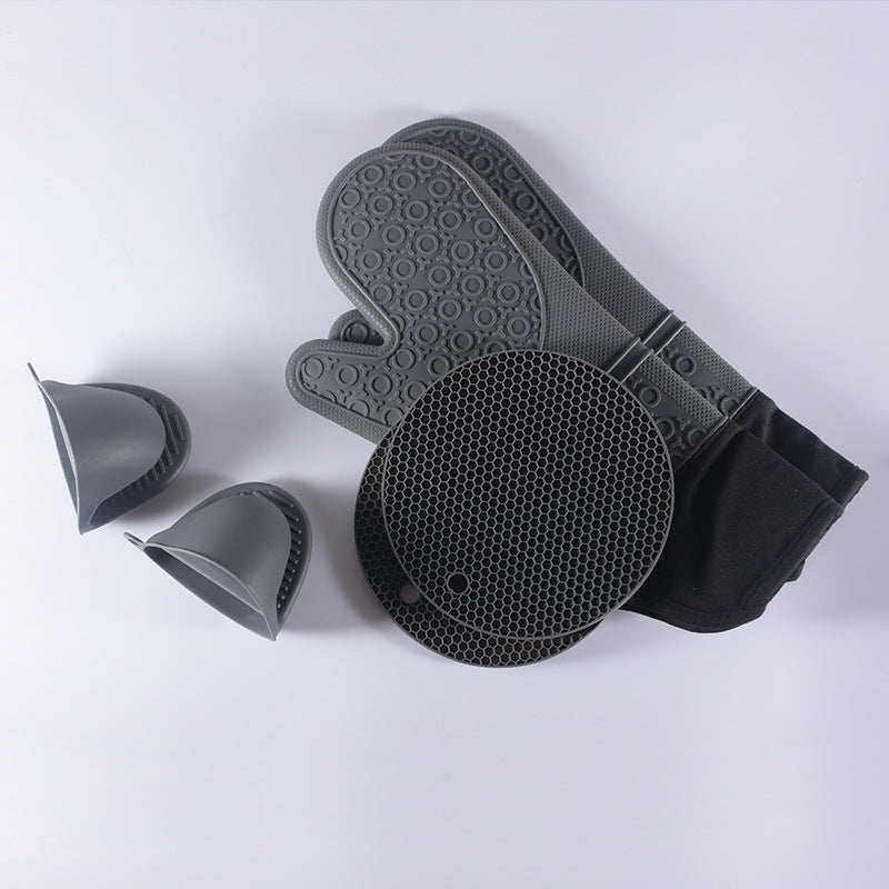 Silicone Oven Mitts Pack