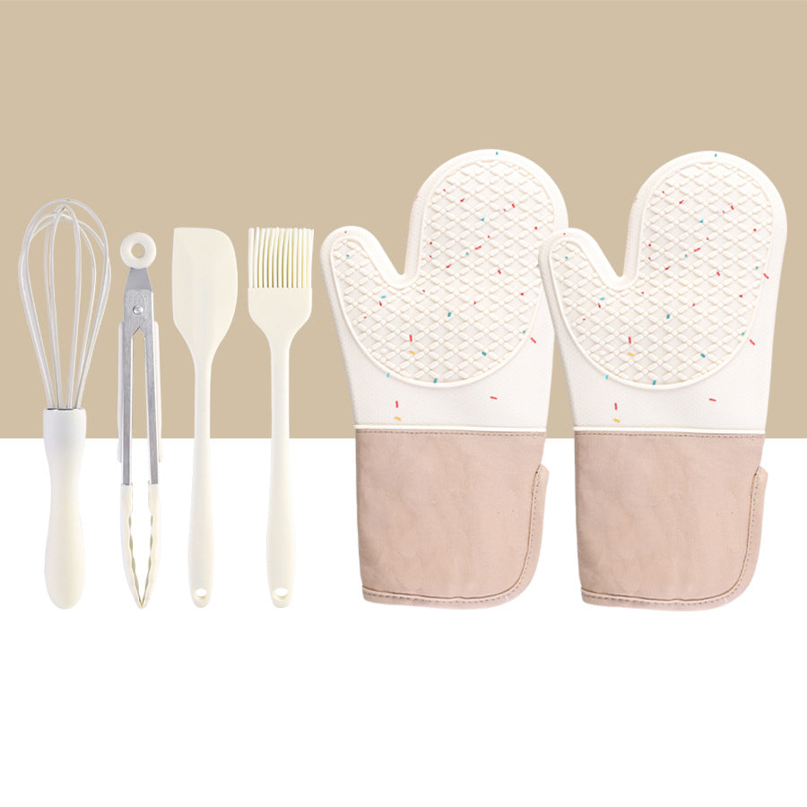 Silicone Pot Holders & Mitts Set