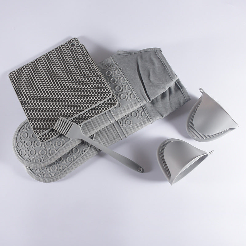 Silicone Oven Mitts Pack