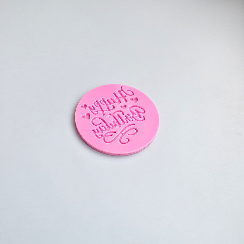 Birthday Cake Embosser Stamp