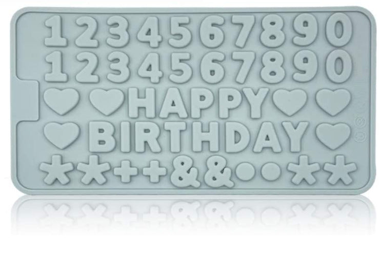 Alphabets Silicone Candy Molds
