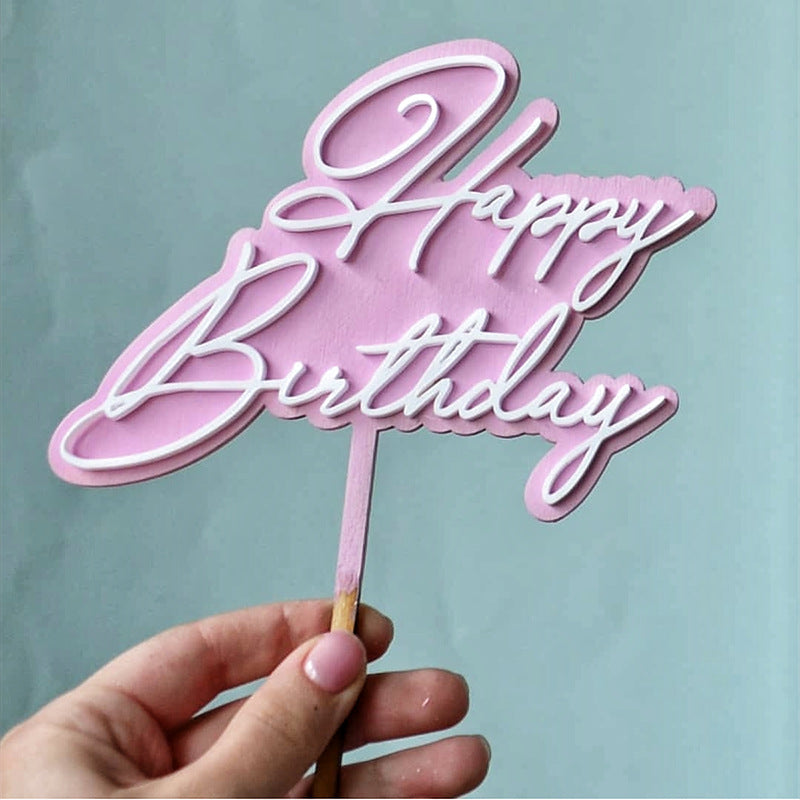 Happy Birthday Cake Toppers