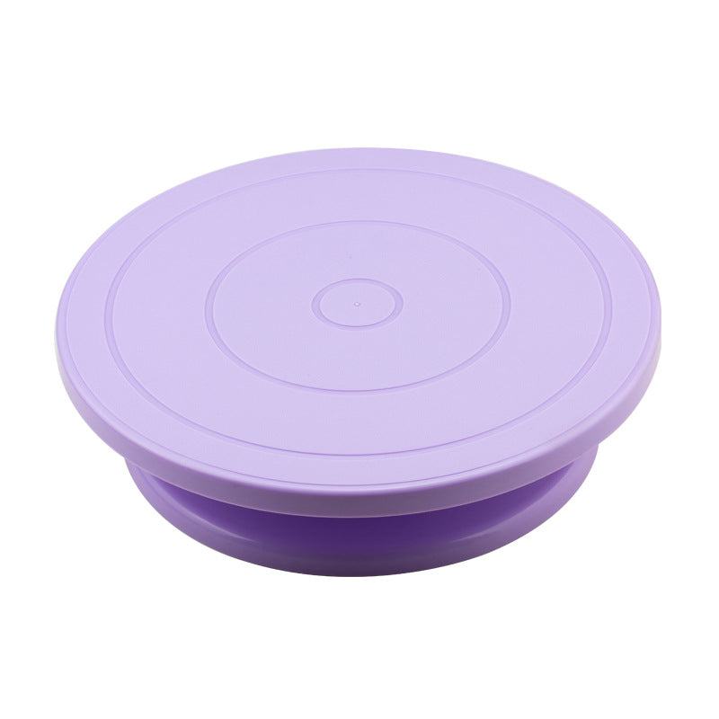 Eco-Friendly Wheat Straw Cake Decorating Revolving Stand