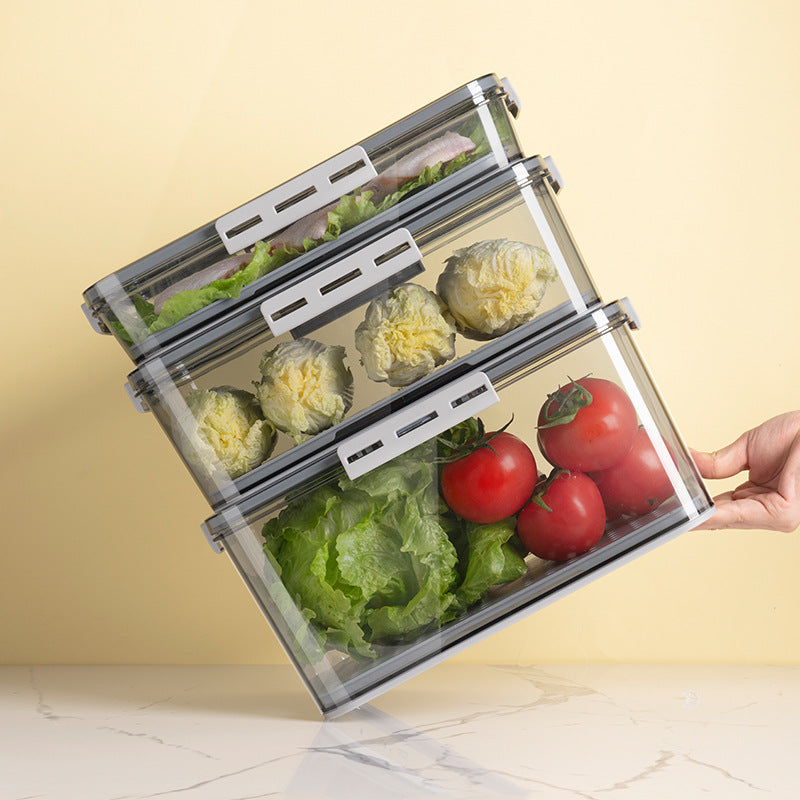 Plastic Airtight Bread Box with Lid