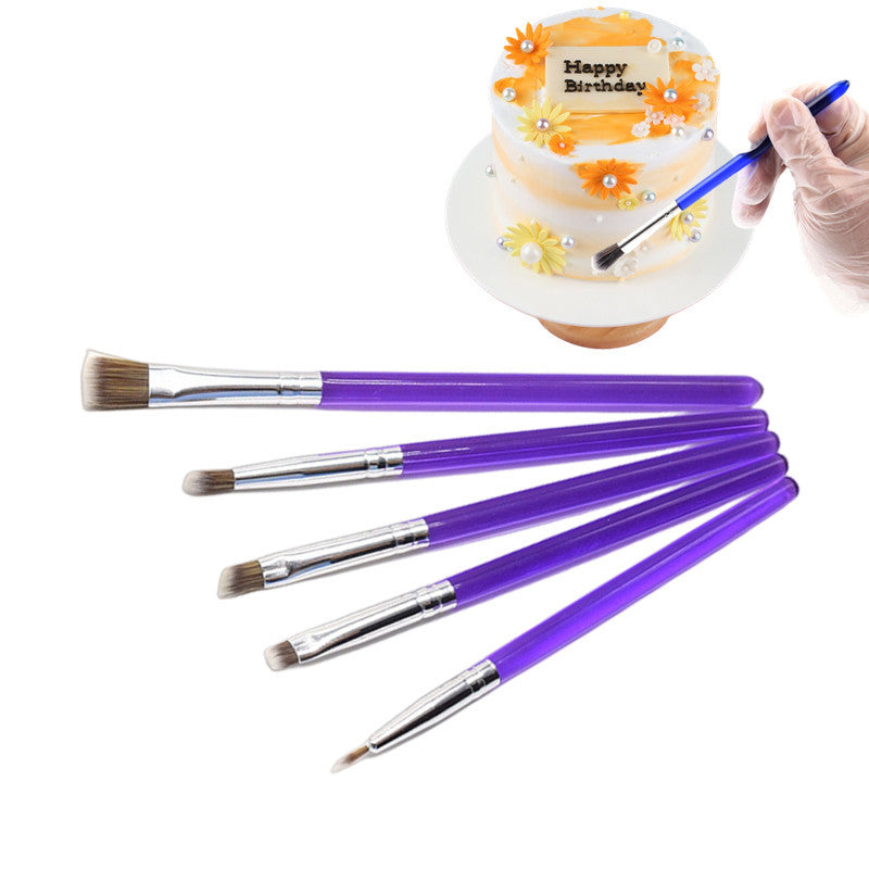 5-Piece Sugar Cookie Brush Set