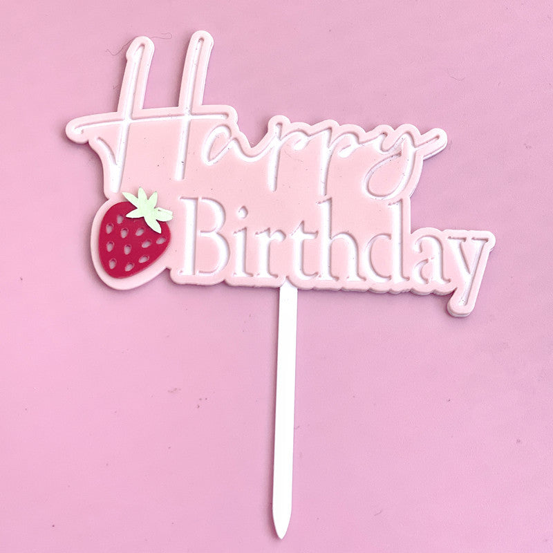Happy Birthday Cake Toppers