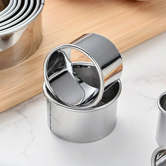 Round Stainless Steel Biscuit Cutter