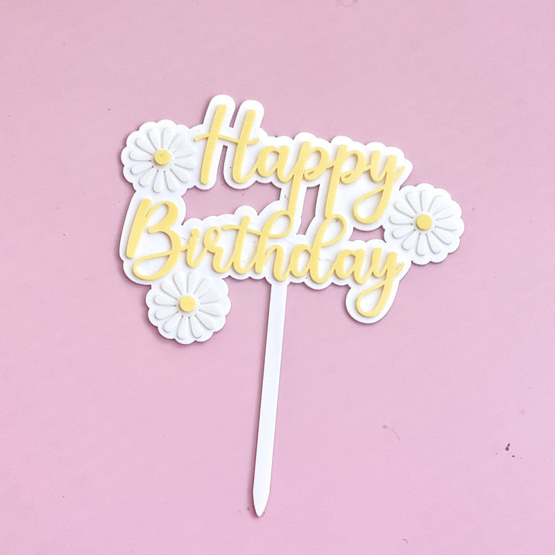 Happy Birthday Cake Toppers