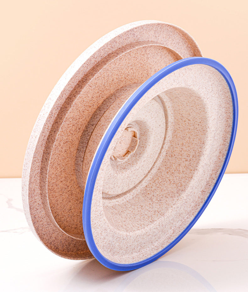 Eco-Friendly Wheat Straw Cake Decorating Revolving Stand