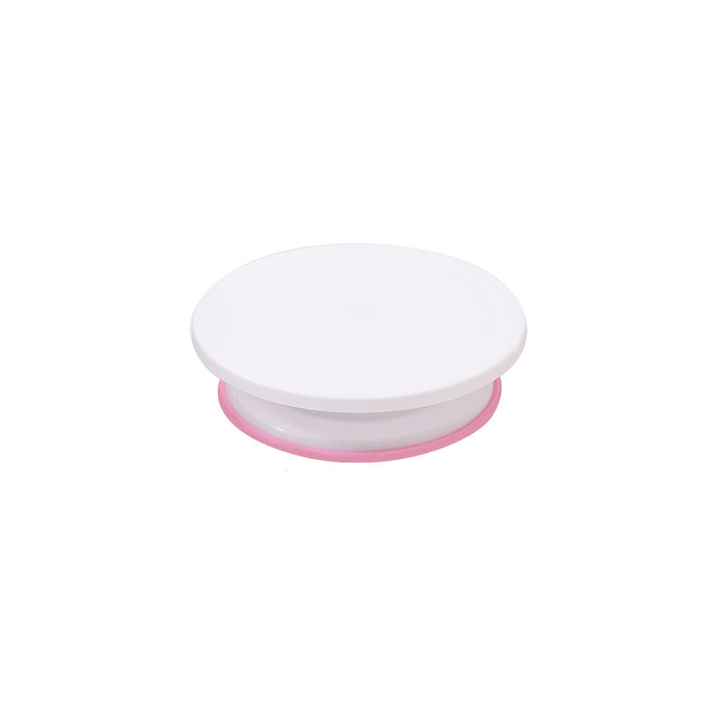 Eco-Friendly Wheat Straw Cake Decorating Revolving Stand