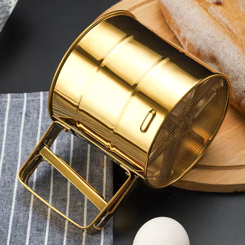 Large Powdered Sugar Flour Sifter Cup