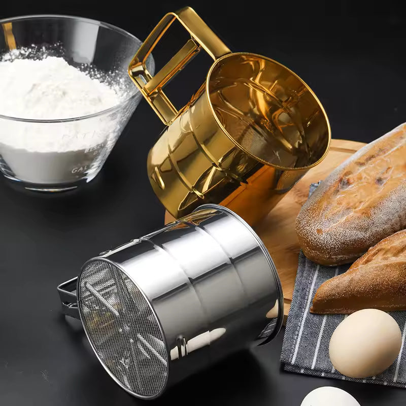 Large Powdered Sugar Flour Sifter Cup