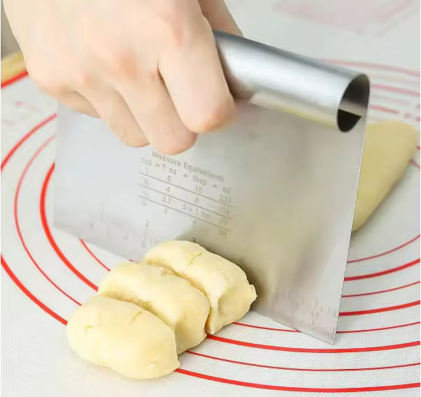 Stainless Steel Cake Scraper