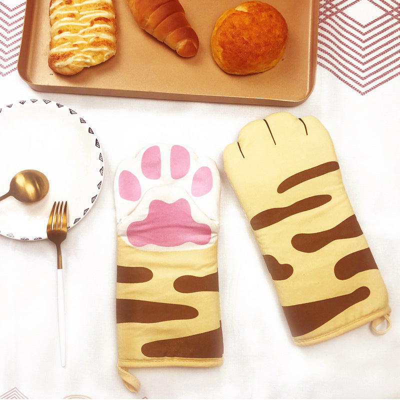 2-Pack Heat-Resistant BBQ Oven Mitts