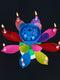 Rotating Musical Birthday Cake Firework Candles