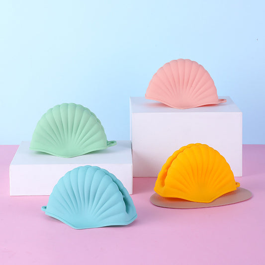 Seashell Oven Mitts Hand Clip