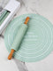 2-Piece Rolling Pin and Pastry Mat Set