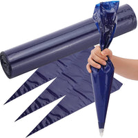 Blue Disposable Plastic Piping Bag