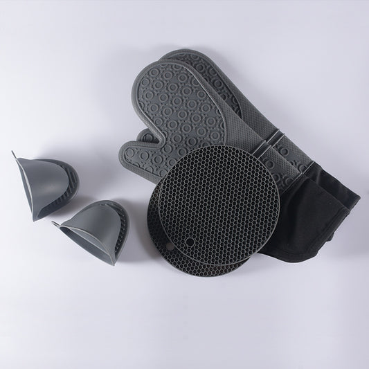 Silicone Oven Mitts Pack