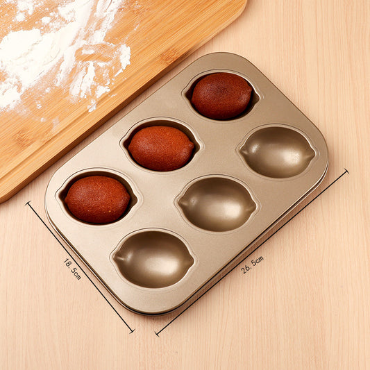 Lemon-Shaped 6-Cup Cake Mold