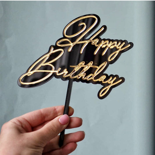 Happy Birthday Cake Toppers