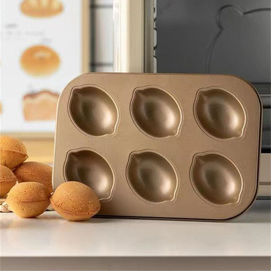 Lemon-Shaped 6-Cup Cake Mold