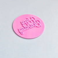 Birthday Cake Embosser Stamp