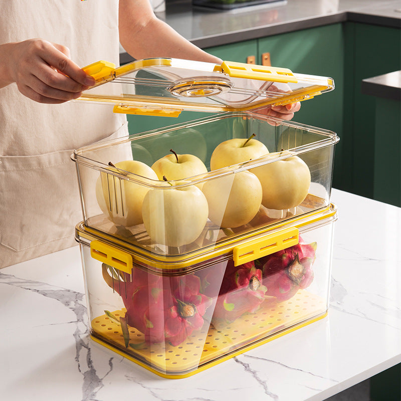 Plastic Airtight Bread Box with Lid