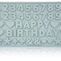 Alphabets Silicone Candy Molds