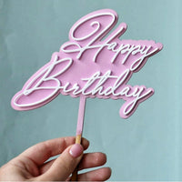 Happy Birthday Cake Toppers