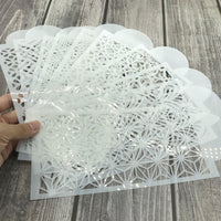 Elegant Cake Side Stencil