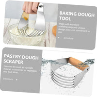 2-Piece Stainless Steel Scraper Set