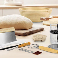 12-Piece Baking Kit Flour Mixer Fermentation Basket Set