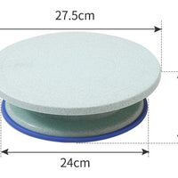 Eco-Friendly Wheat Straw Cake Decorating Revolving Stand