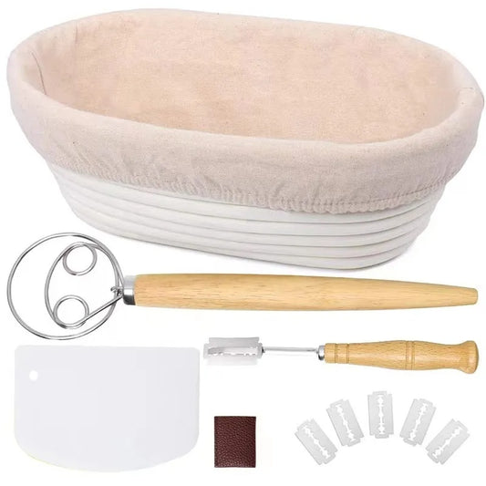 Baking Kit, Flour Mixer & fermentation Basket Set
