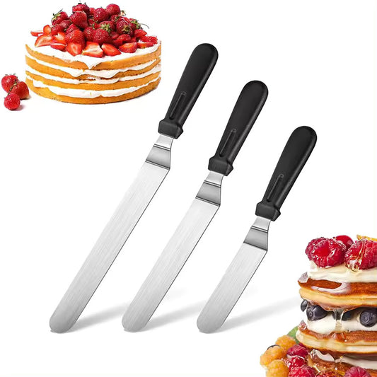 Stainless Steel Butter Cream Spatula Set