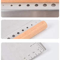 2-Piece Stainless Steel Scraper Set