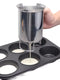 Stainless Steel Baking Batter Dispenser With Stand
