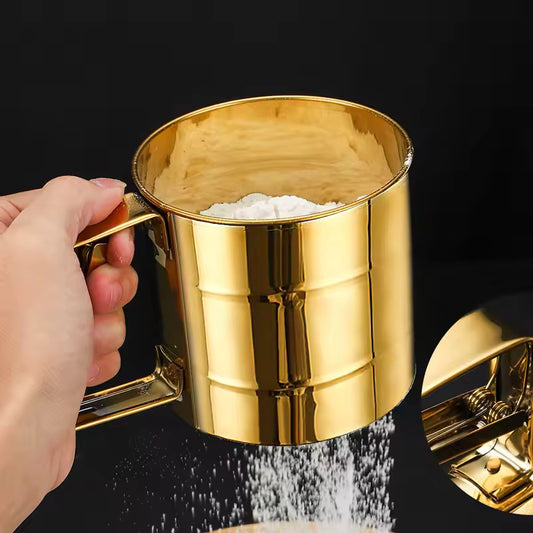 Large Powdered Sugar Flour Sifter Cup