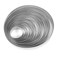 Heat-Resistant Round Tart Ring Set