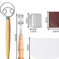 Baking Kit, Flour Mixer & fermentation Basket Set