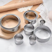 Round Stainless Steel Biscuit Cutter